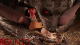 Ashley Vs Werewolf [Rekin3D]
