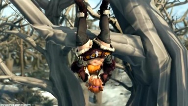 SquirrelGirl  playing red riding hood